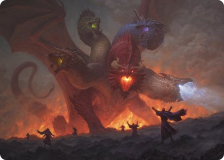 Tiamat Art Card [Dungeons & Dragons: Adventures in the Forgotten Realms Art Series] - Destination Retro