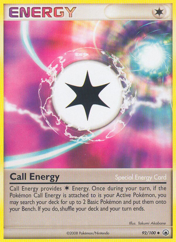 Call Energy (92/100) [Diamond & Pearl: Majestic Dawn] - Destination Retro