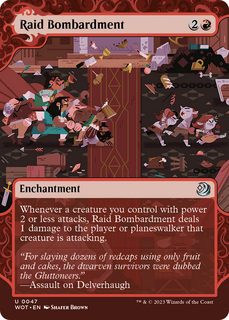 Raid Bombardment [Wilds of Eldraine: Enchanting Tales] - Destination Retro