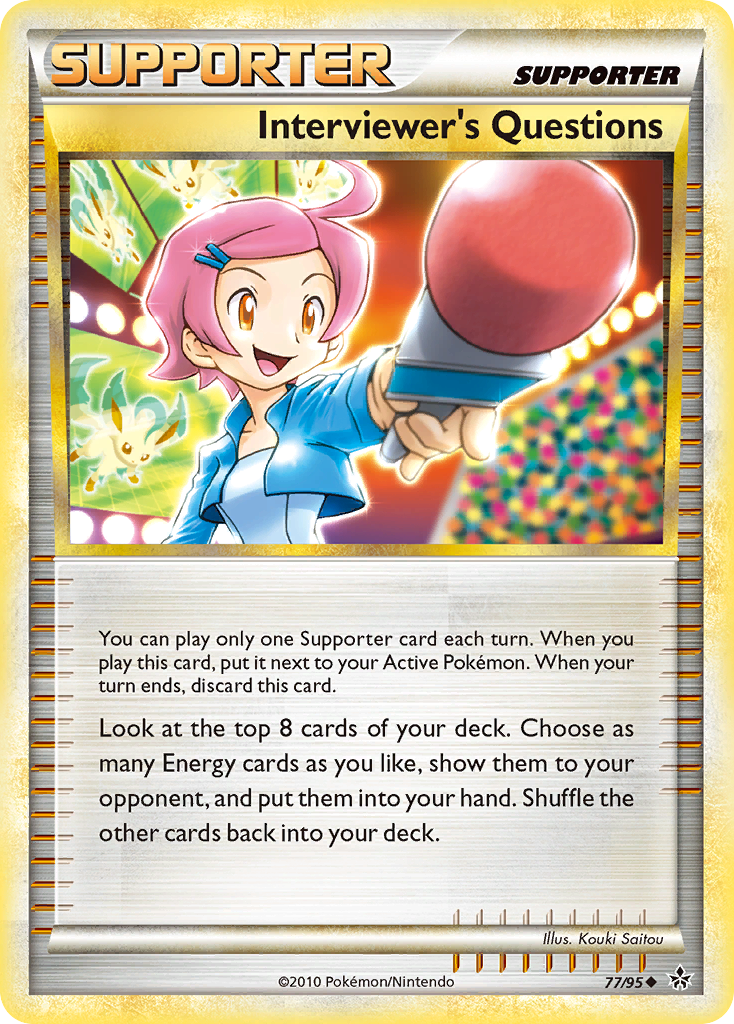 Interviewer's Questions (77/95) [HeartGold & SoulSilver: Unleashed] - Destination Retro