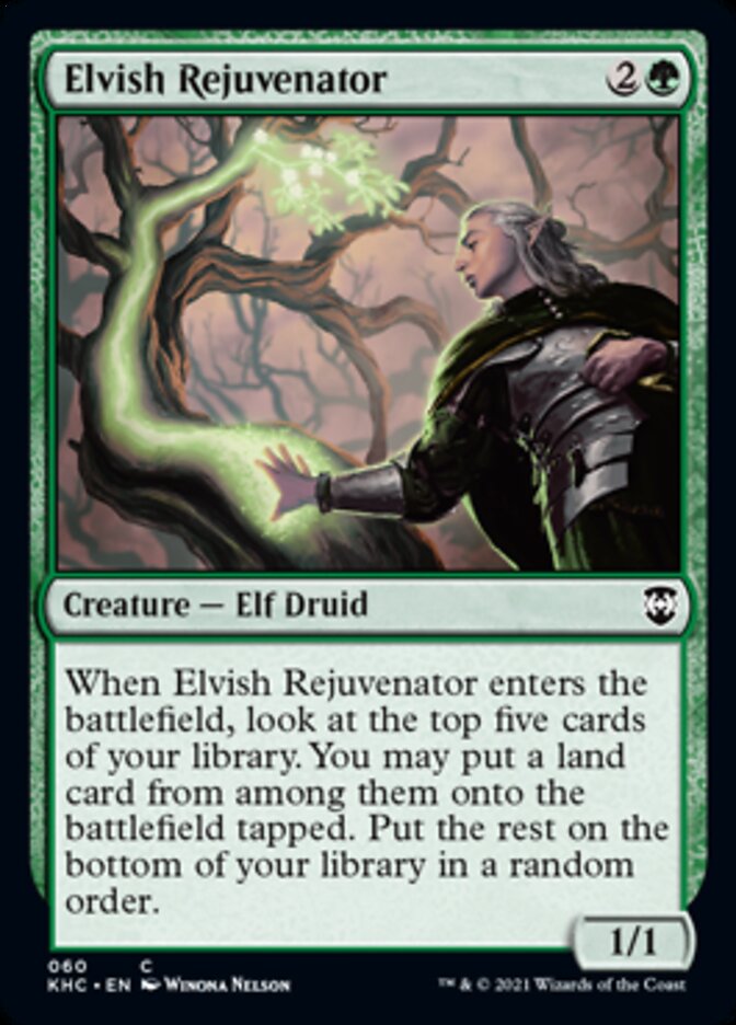 Elvish Rejuvenator [Kaldheim Commander] - Destination Retro