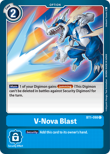 V-Nova Blast [BT1-098] [Release Special Booster Ver.1.0] - Destination Retro