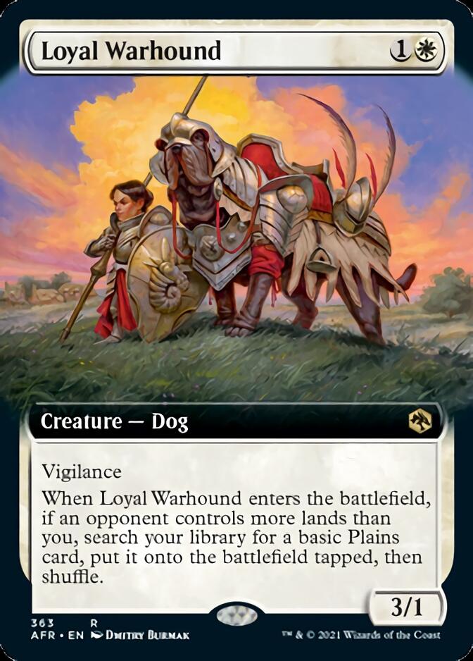 Loyal Warhound (Extended) [Dungeons & Dragons: Adventures in the Forgotten Realms] - Destination Retro