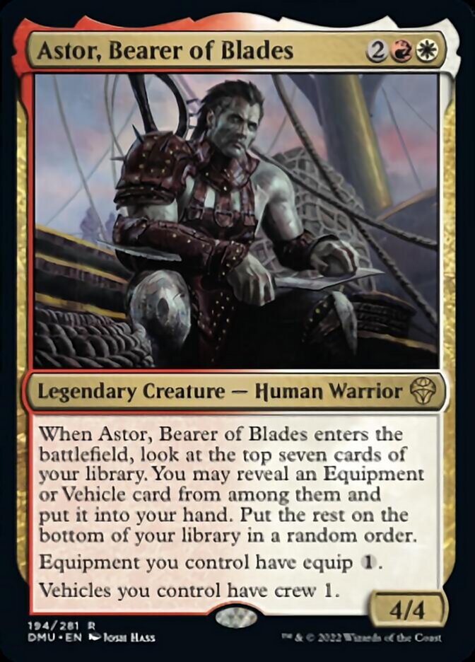 Astor, Bearer of Blades [Dominaria United] - Destination Retro