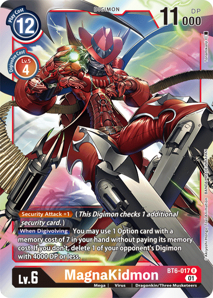MagnaKidmon [BT6-017] [Double Diamond] - Destination Retro