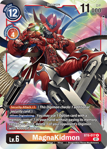 MagnaKidmon [BT6-017] [Double Diamond] - Destination Retro