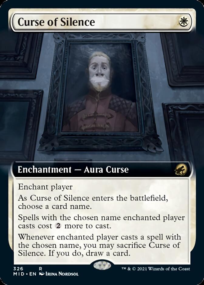 Curse of Silence (Extended) [Innistrad: Midnight Hunt] - Destination Retro