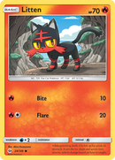 Litten (24/149) [Sun & Moon: Base Set] - Destination Retro