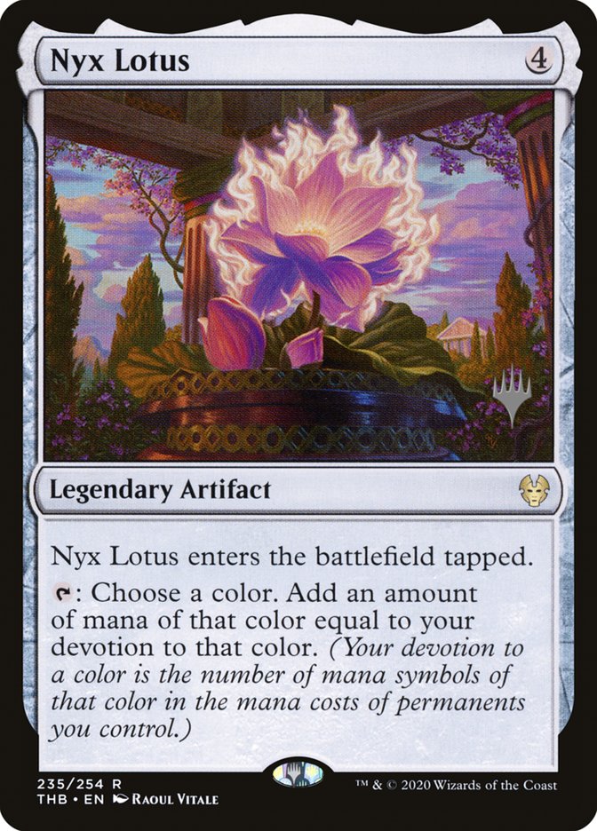 Nyx Lotus (Promo Pack) [Theros Beyond Death Promos] - Destination Retro