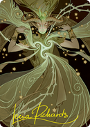 Primal Command Art Card (Gold-Stamped Signature) [Strixhaven: School of Mages Art Series] - Destination Retro