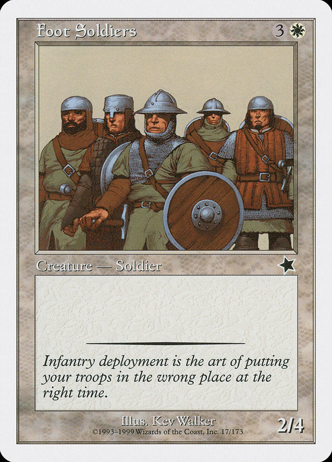 Foot Soldiers [Starter 1999] - Destination Retro