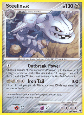 Steelix (28/100) [Diamond & Pearl: Stormfront] - Destination Retro