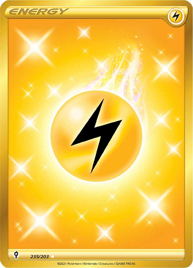 Lightning Energy (235/203) [Sword & Shield: Evolving Skies] - Destination Retro
