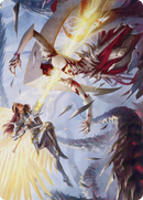 Elspeth's Smite Art Card [March of the Machine Art Series] - Destination Retro