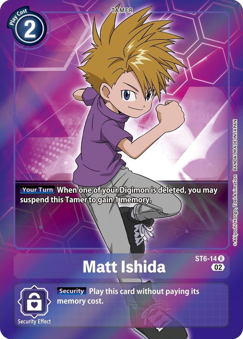 Matt Ishida [ST6-14] (Alternate Art) [Starter Deck: Ragnaloardmon] - Destination Retro