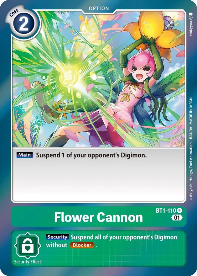 Flower Cannon [BT1-110] [Starter Deck: Ultimate Ancient Dragon] - Destination Retro