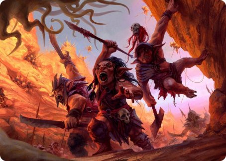 Goblin Art Card [Dungeons & Dragons: Adventures in the Forgotten Realms Art Series] - Destination Retro