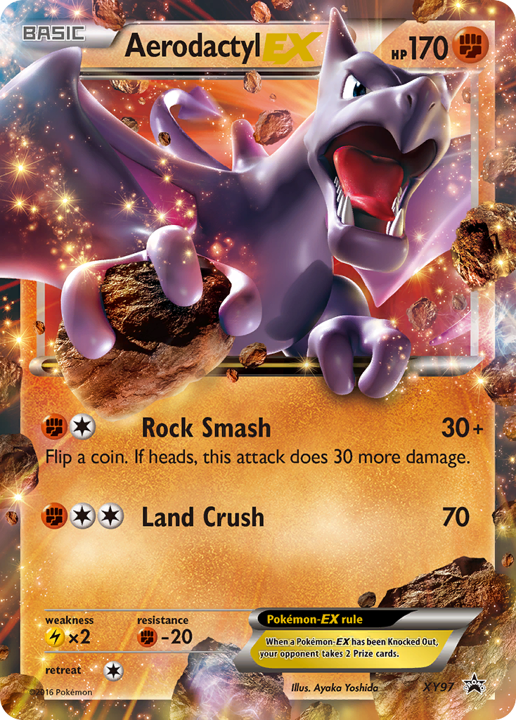 Aerodactyl EX (XY97) [XY: Black Star Promos] - Destination Retro