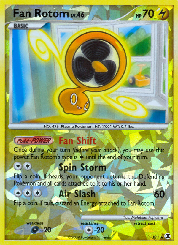 Fan Rotom (RT1) [Rising Rivals] - Destination Retro