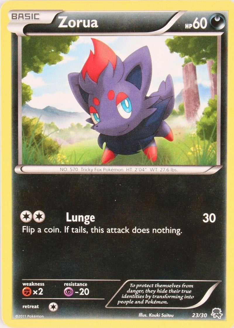 Zorua (23/30) [Black & White: Trainer Kit] - Destination Retro