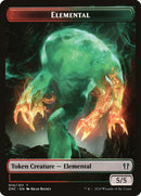 Elemental (008) // Elemental (010) Double-sided Token [Commander: Zendikar Rising Tokens] - Destination Retro