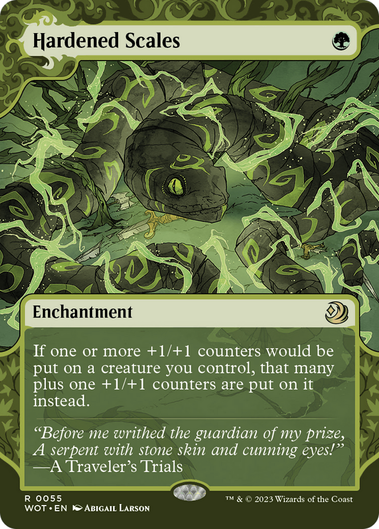 Hardened Scales [Wilds of Eldraine: Enchanting Tales] - Destination Retro