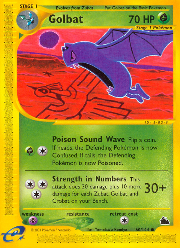 Golbat (60/144) [Skyridge] - Destination Retro