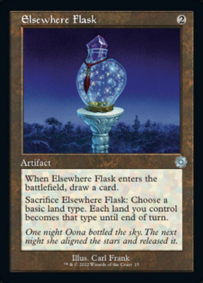 Elsewhere Flask (Retro) [The Brothers' War Retro Artifacts] - Destination Retro