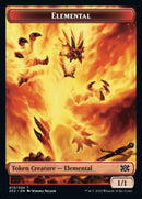 Elemental // Vampire Double-sided Token [Double Masters 2022 Tokens] - Destination Retro