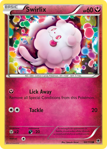 Swirlix (68/119) [XY: Phantom Forces] - Destination Retro