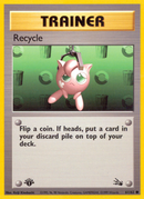 Recycle (61/62) [Fossil 1st Edition] - Destination Retro