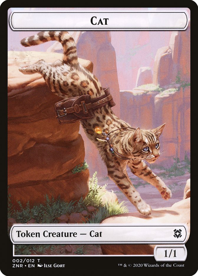 Cat Token [Zendikar Rising] - Destination Retro