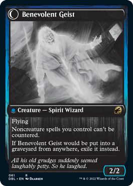 Malevolent Hermit // Benevolent Geist [Innistrad: Double Feature] - Destination Retro
