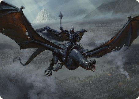 Lord of the Nazgul Art Card [The Lord of the Rings: Tales of Middle-earth Art Series] - Destination Retro