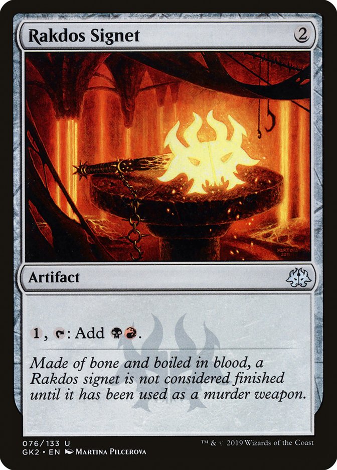 Rakdos Signet [Ravnica Allegiance Guild Kit] - Destination Retro