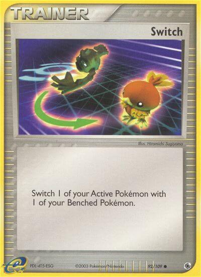 Switch (92/109) (Reprint) (Theme Deck Exclusive) [EX: Ruby & Sapphire] - Destination Retro