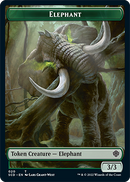 Elephant // Thopter Double-Sided Token [Starter Commander Decks] - Destination Retro