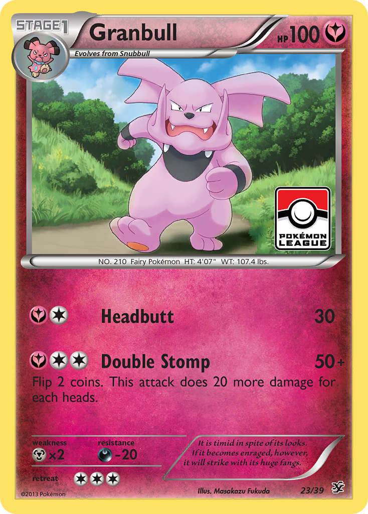 Granbull (23/39) [XY: Kalos Starter Set] - Destination Retro