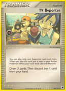 TV Reporter (82/101) [EX: Dragon Frontiers] - Destination Retro