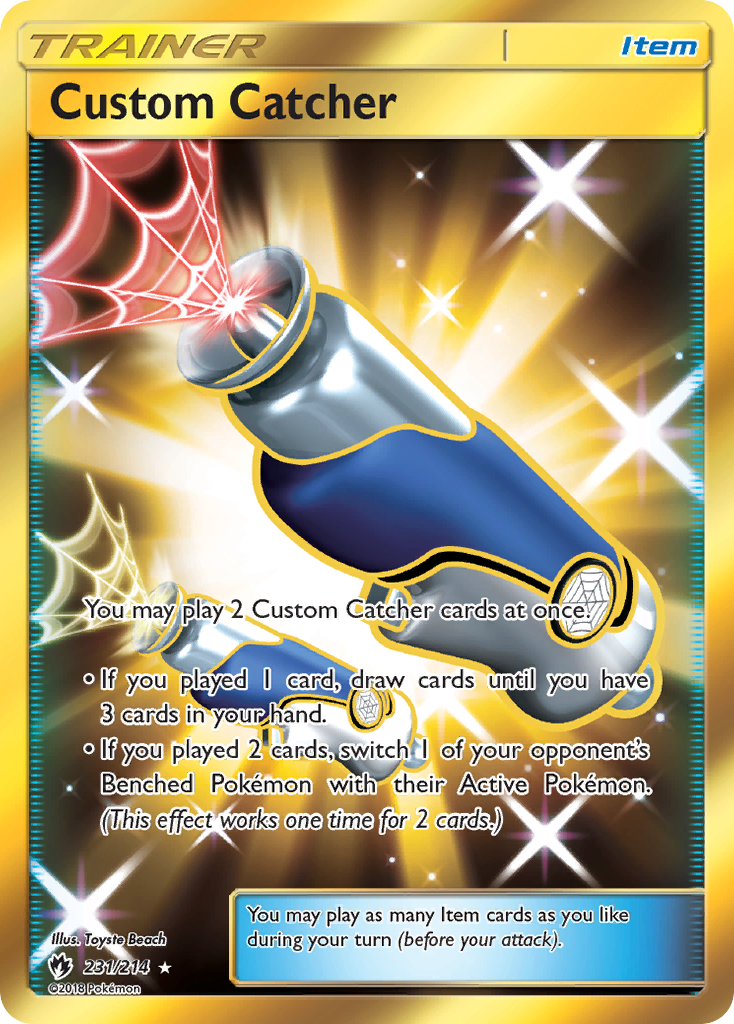 Custom Catcher (231/214) [Sun & Moon: Lost Thunder] - Destination Retro