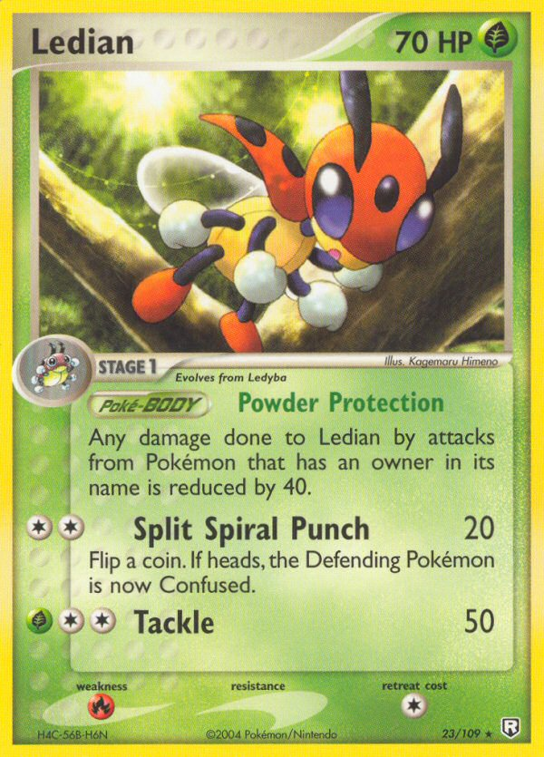 Ledian (23/109) [EX: Team Rocket Returns] - Destination Retro