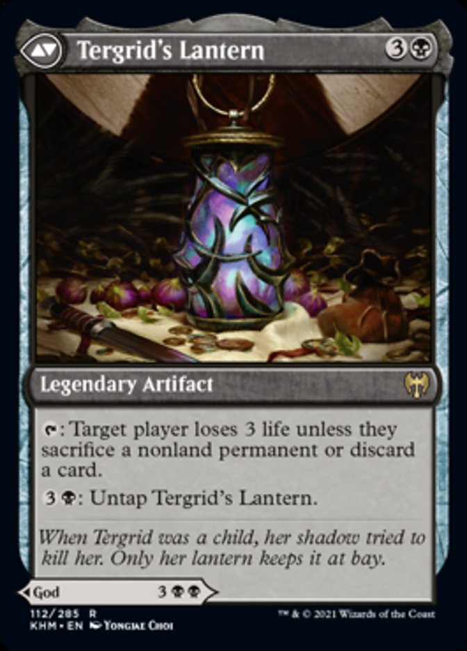 Tergrid, God of Fright // Tergrid's Lantern [Kaldheim] - Destination Retro