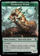 Phyrexian Wurm // Phyrexian Insect Double-Sided Token [Phyrexia: All Will Be One Commander Tokens] - Destination Retro
