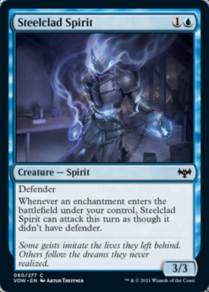 Steelclad Spirit [Innistrad: Crimson Vow] - Destination Retro