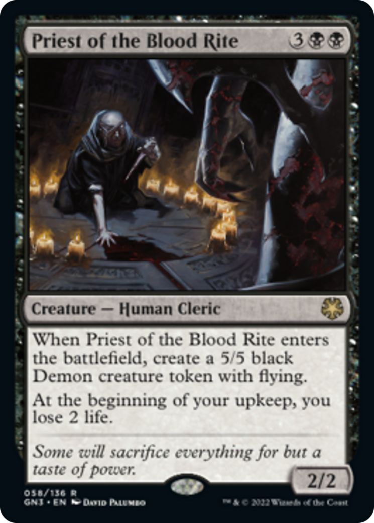 Priest of the Blood Rite [Game Night: Free-for-All] - Destination Retro