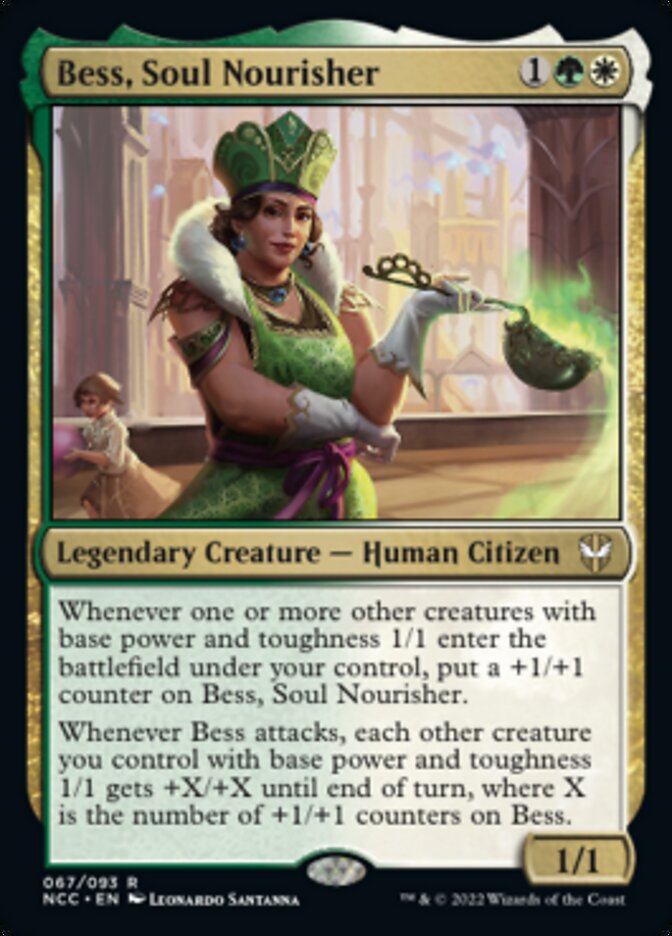Bess, Soul Nourisher [Streets of New Capenna Commander] - Destination Retro