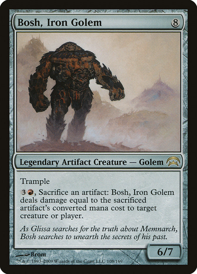 Bosh, Iron Golem [Planechase] - Destination Retro