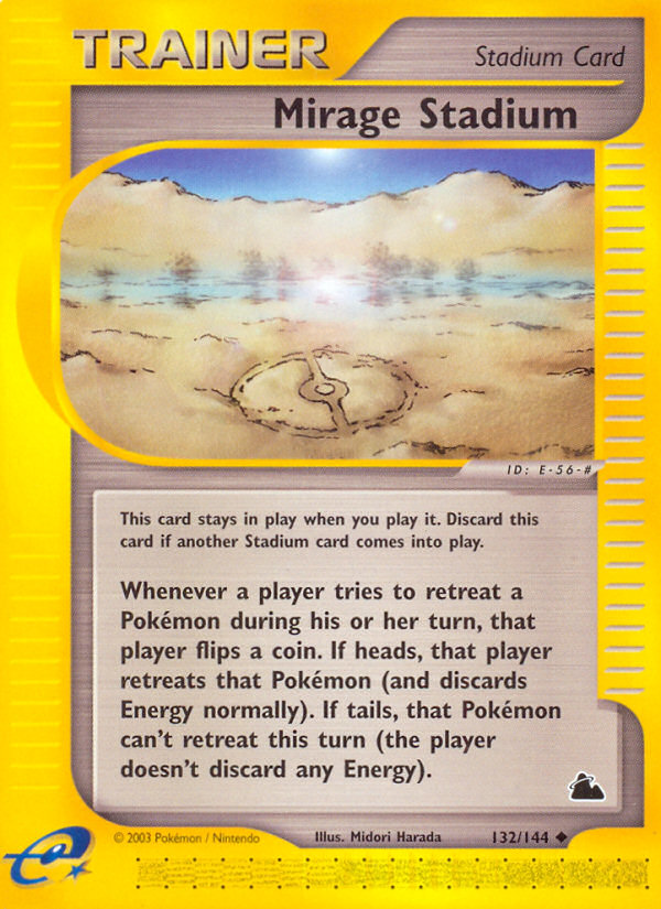 Mirage Stadium (132/144) [Skyridge] - Destination Retro