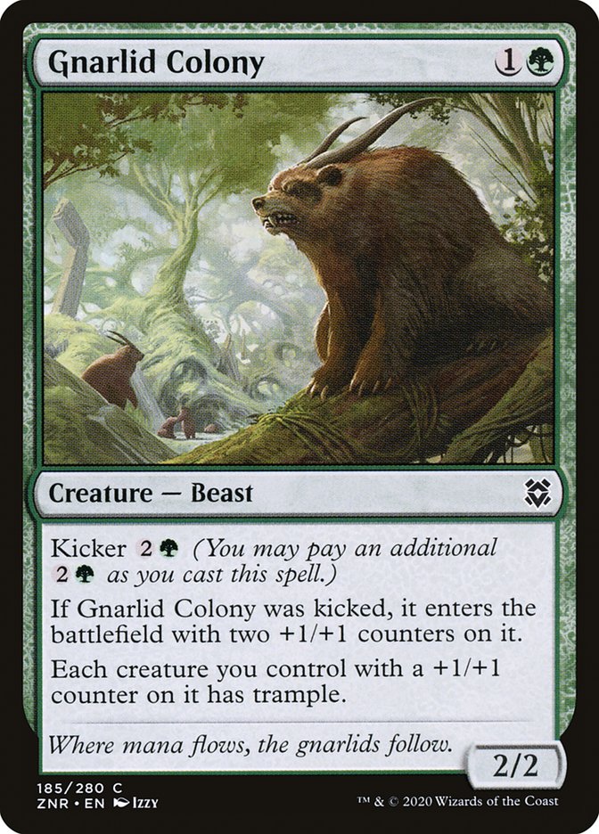Gnarlid Colony [Zendikar Rising] - Destination Retro