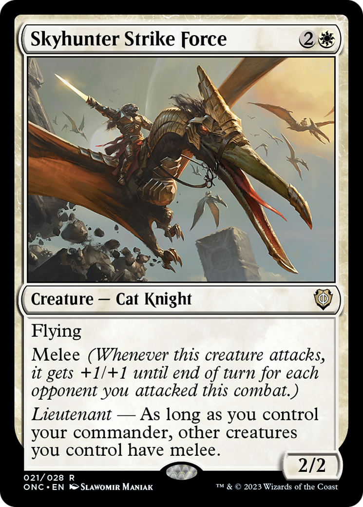 Skyhunter Strike Force [Phyrexia: All Will Be One Commander] - Destination Retro